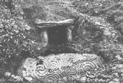 Newgrange before excavation