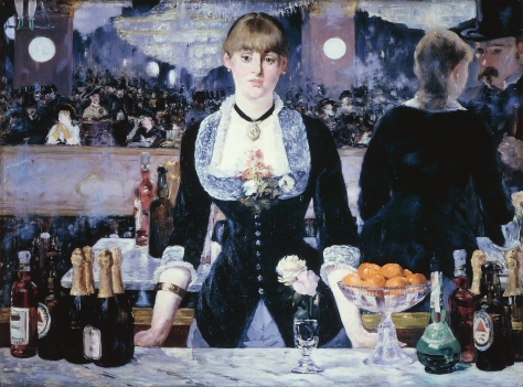 Edouard Manet, A Bar at the Folies-Bergère 1882