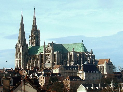 View of Chartres Cathedral