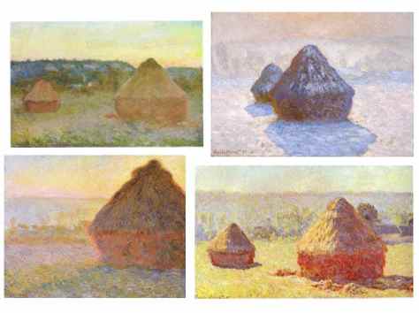 Claude Monet; Haystack Series 1890-91
