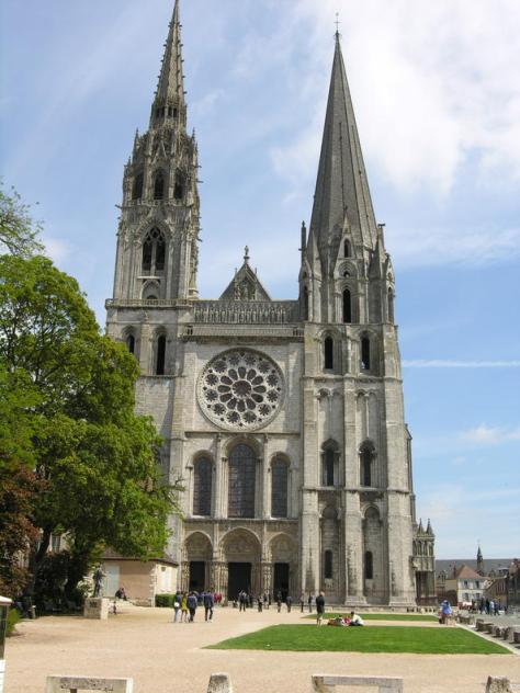Chartes Cathedral - West Facade 